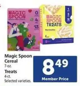 Safeway Magic Spoon Cereal/Treats offer