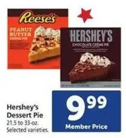 Safeway Hershey's Dessert Pie offer
