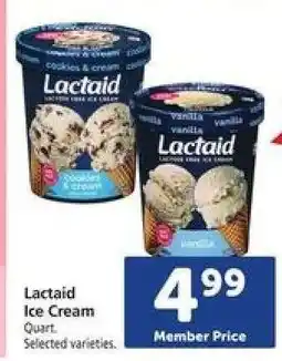 Safeway Lactaid Ice Cream offer
