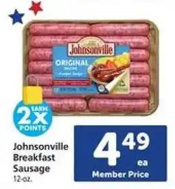 Safeway Johnsonville Breakfast Sausage offer