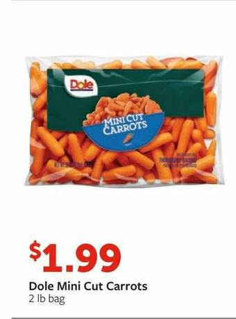 Fareway Dole Mini Cut Carrots offer