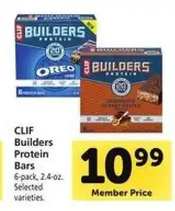 Safeway Clif Builders Protein Bars offer
