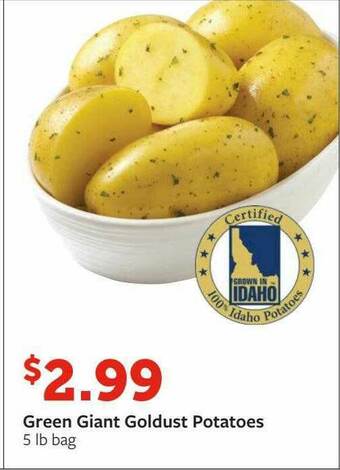 Fareway Green Giant Goldust Potatoes offer