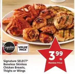 Safeway Signature SELECT Boneless Skinless Chicken offer