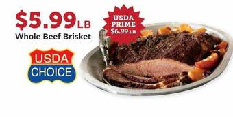Fareway Whole Beef Brisket offer