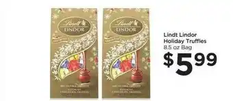Food 4 Less Lindt Lindor Holiday Truffles offer