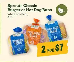 Sprouts Farmers Market Sprouts Classic Burger or Hot Dog Buns offer