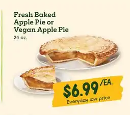 Sprouts Farmers Market Fresh Baked Apple Pie or Vegan Apple Pie offer