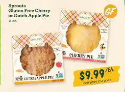 Sprouts Farmers Market Sprouts Gluten Free Cherry or Dutch Apple Pie offer