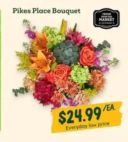 Sprouts Farmers Market Pikes Place Bouquet offer