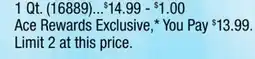 Ace Hardware Bulls Eye 1-2-3 Primer, 1 Qt offer