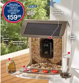 Ace Hardware Solar Smart Camera Bird Feeder offer