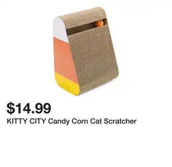 Marshalls KITTY CITY Candy Corn Cat Scratcher offer