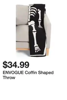 Marshalls ENVOGUE Coffin Shaped Throw offer
