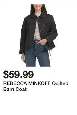 Marshalls REBECCA MINKOFF Quilted Barn Coat offer