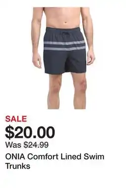 Marshalls ONIA Comfort Lined Swim Trunks offer