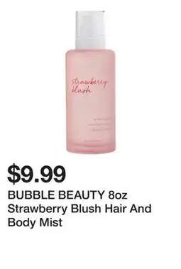 Marshalls BUBBLE BEAUTY 8oz Strawberry Blush Hair And Body Mist offer
