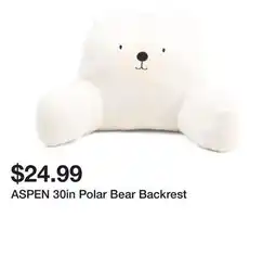 Marshalls ASPEN 30in Polar Bear Backrest offer