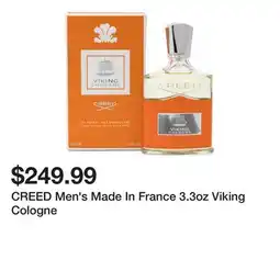 Marshalls CREED Men's Made In France 3.3oz Viking Cologne offer