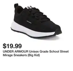 Marshalls UNDER ARMOUR Unisex Grade School Street Mirage Sneakers (Big Kid) offer
