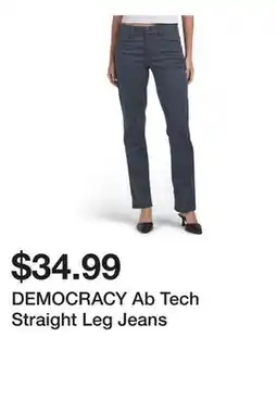 Marshalls DEMOCRACY Ab Tech Straight Leg Jeans offer