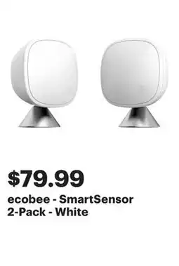 Best Buy ecobee - SmartSensor 2-Pack - White offer