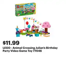 Best Buy LEGO - Animal Crossing Julian's Birthday Party Video Game Toy 77046 offer