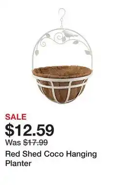Tractor Supply Company Red Shed Coco Hanging Planter offer
