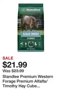 Tractor Supply Company Standlee Premium Western Forage Premium Alfalfa/Timothy Hay Cube Horse Feed, 40 lb offer
