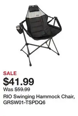 Tractor Supply Company RIO Swinging Hammock Chair, GRSW01-TSPDQ6 offer