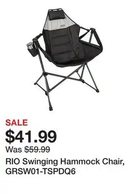 Tractor Supply Company RIO Swinging Hammock Chair, GRSW01-TSPDQ6 offer