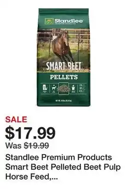 Tractor Supply Company Standlee Premium Products Smart Beet Pelleted Beet Pulp Horse Feed, 40 lb. Bag offer