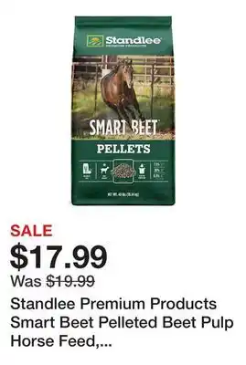 Tractor Supply Company Standlee Premium Products Smart Beet Pelleted Beet Pulp Horse Feed, 40 lb. Bag offer