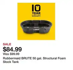 Tractor Supply Company Rubbermaid BRUTE 50 gal. Structural Foam Stock Tank offer