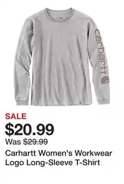 Tractor Supply Company Carhartt Women's Workwear Logo Long-Sleeve T-Shirt offer