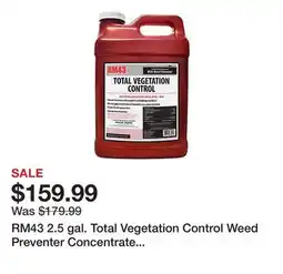 Tractor Supply Company RM43 2.5 gal. Total Vegetation Control Weed Preventer Concentrate with Glyphosate and Imazapyr offer