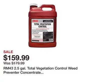 Tractor Supply Company RM43 2.5 gal. Total Vegetation Control Weed Preventer Concentrate with Glyphosate and Imazapyr offer