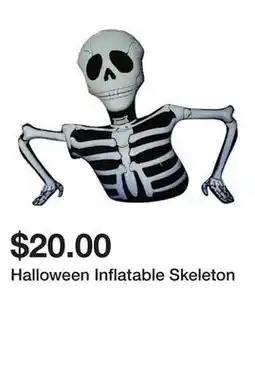 Five Below Halloween Inflatable Skeleton offer