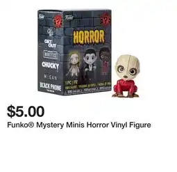 Five Below Funko Mystery Minis Horror Vinyl Figure offer