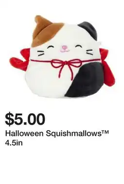 Five Below Halloween Squishmallows 4.5in offer
