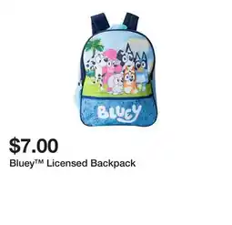 Five Below Bluey Licensed Backpack offer
