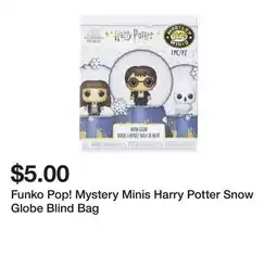 Five Below Funko Pop! Mystery Minis Harry Potter Snow Globe Blind Bag offer