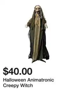 Five Below Halloween Animatronic Creepy Witch offer