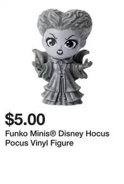 Five Below Funko Minis Disney Hocus Pocus Vinyl Figure offer
