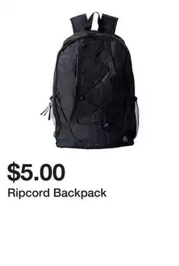 Five Below Ripcord Backpack offer