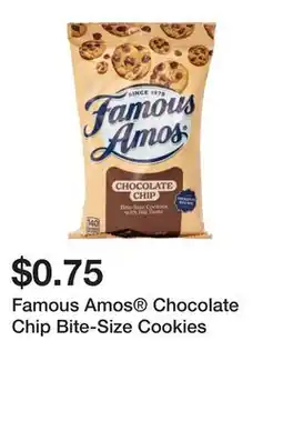 Five Below Famous Amos Chocolate Chip Bite-Size Cookies offer