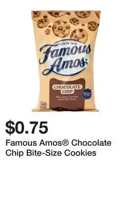 Five Below Famous Amos Chocolate Chip Bite-Size Cookies offer