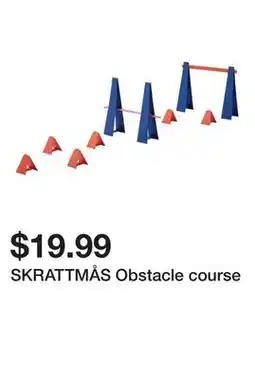 Ikea SKRATTMÅS Obstacle course offer