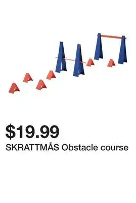 Ikea SKRATTMÅS Obstacle course offer