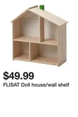 Ikea FLISAT Doll house/wall shelf offer
